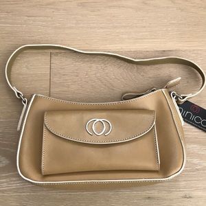 Tan handbag new with tags